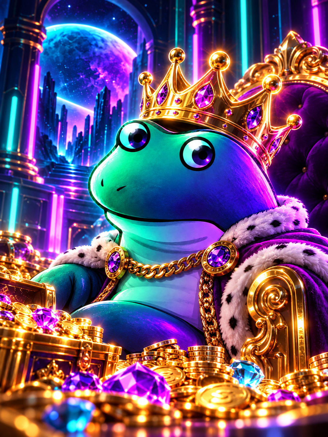 SolFrog crowned timeline